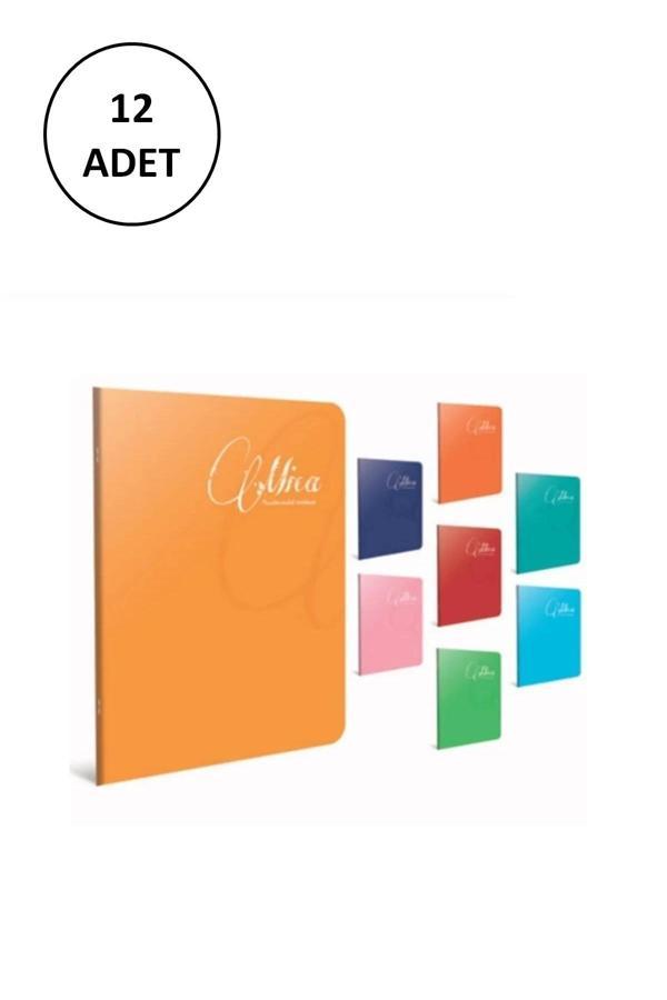 Gıpta Mica A4 Tel Dikişli Pp Kapak Defter 80 Yaprak Kareli (12 Li Paket) - Image 1