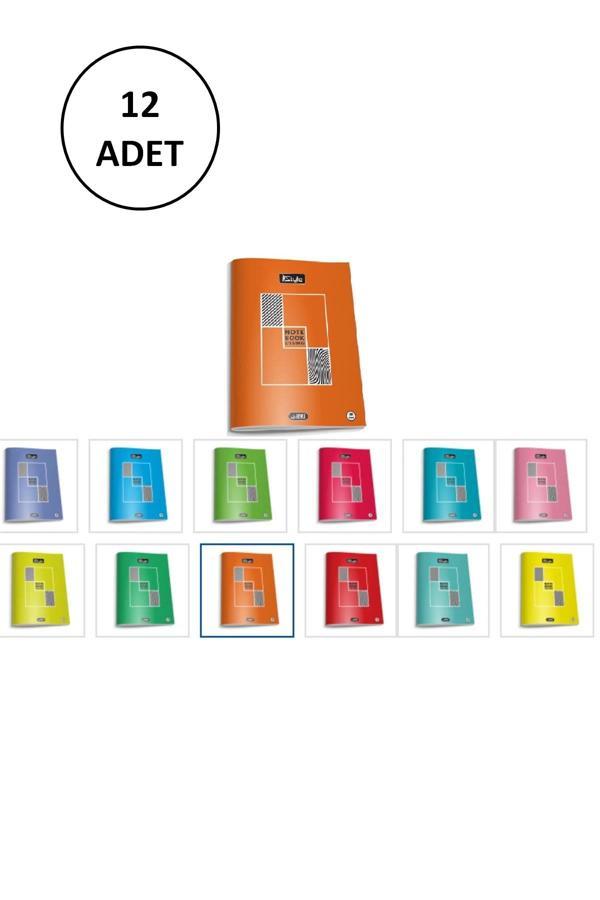 Umut A5 80-4 Pp. Lise Defteri Kapak 12 Adet - Image 1