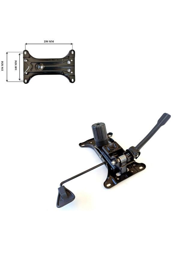Depolife Ofis Büro Çalışma Koltuğu Için Çift Kol Metal Şase Mekanizma (15X25Cm) Yedek Parça - Image 1
