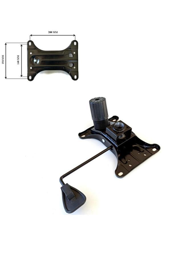Depolife Ofis Büro Çalışma Koltuğu Için Tek Kol Metal Şase Mekanizma (15X20Cm) Yedek Parça - Image 1