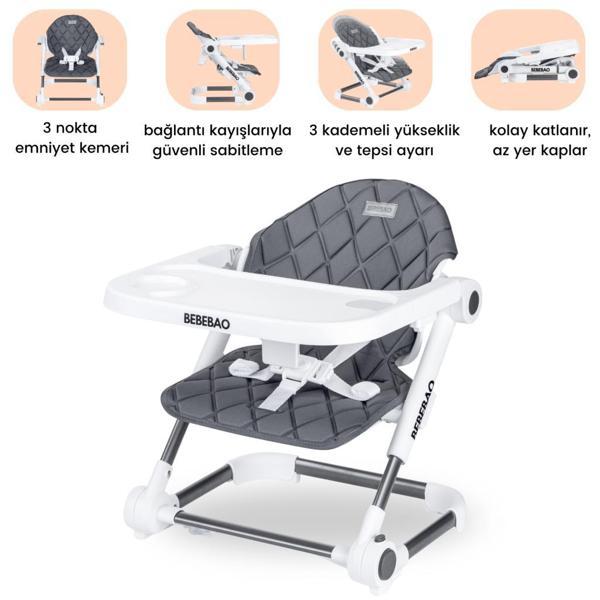 Bebebao Smart Portatif Mama Sandalyesi - Image 1