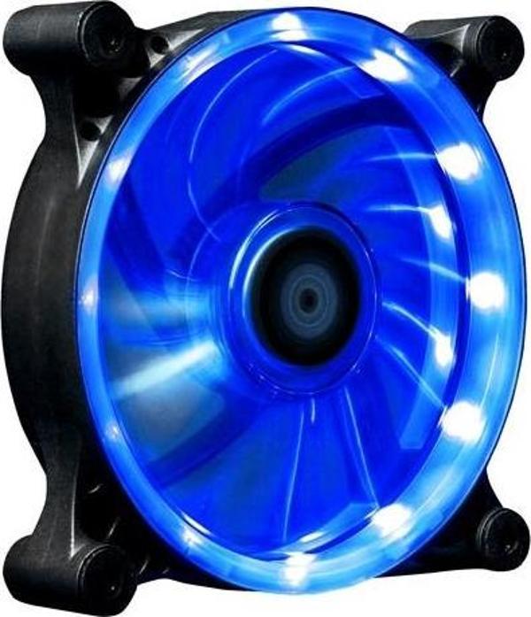 Xigmatek 120MM SEII-F1251 Solar Eclipse II Mavi Led Işıklı Kasa Fanı - Image 1