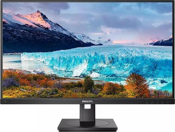 PHILIPS 27" IPS 273S1/00 4MS 75HZ HDMI-DP -USB-C KURUMSAL PIVOT MONİTÖR - Image 1