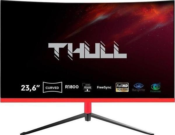 THULL 23.6" VA TH-236C 2MS 75Hz HDMI Kavisli EV Ofis Tipi Monitör (1920 X 1080) - Image 1