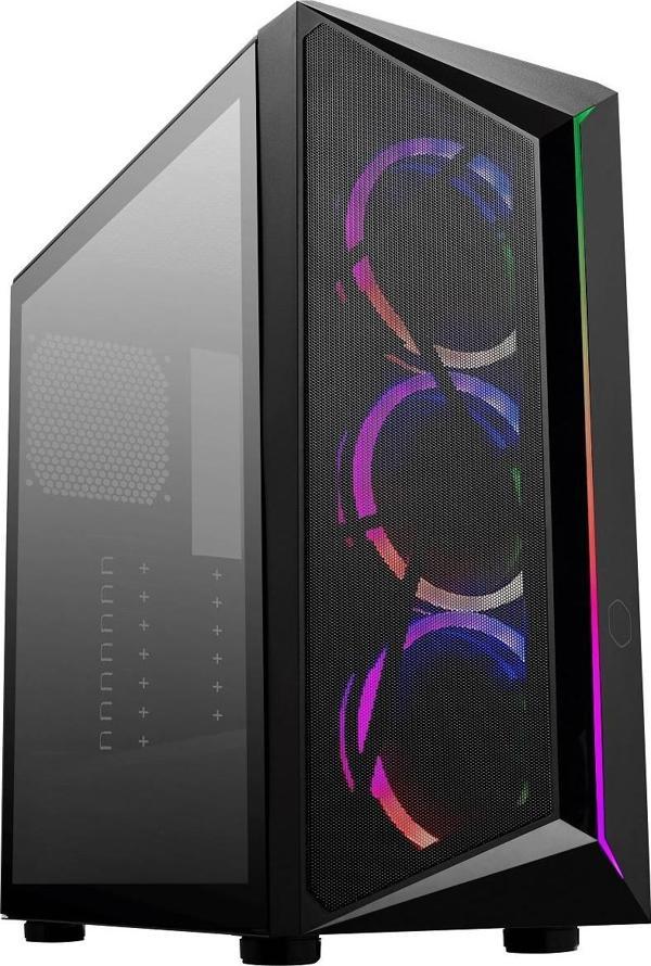 Cooler Master 650W 80+ BRONZE CMP510 TG CP510-KGNN65-S01 GAMING MID-TOWER PC KASASI - Image 1