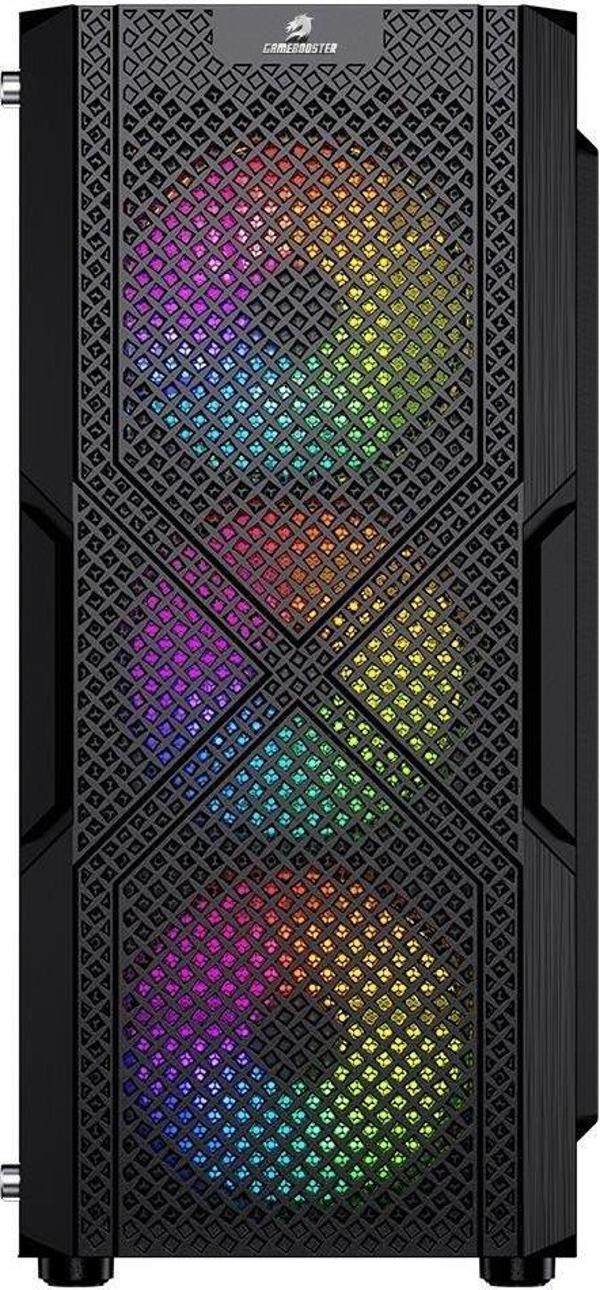 GAMEBOOSTER GB-PW908B 4-FANLI GAMING MID-TOWER PC KASASI - Image 1