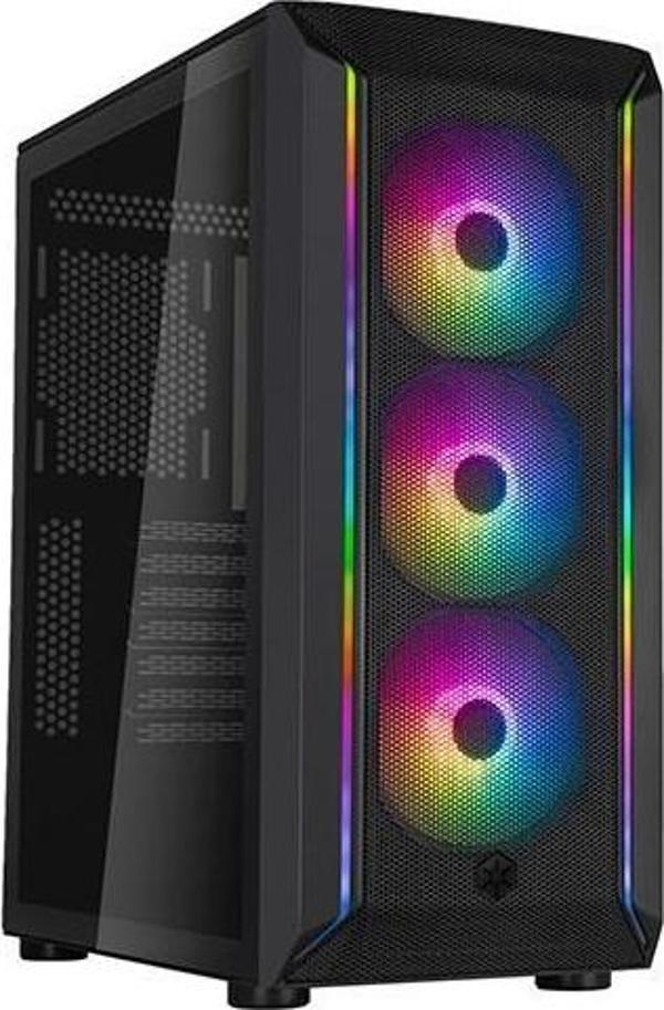 SILVERSTONE FARA FA511Z SST-FA511Z-BG Gaming Mid-Tower PC Kasası - Image 1