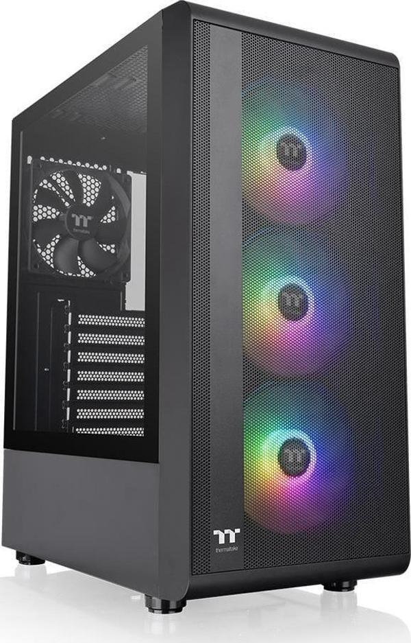 THERMALTAKE 650W 80+ S200 TG CA-3X2-65M1WE-00 GAMING MID-TOWER PC KASASI - Image 1
