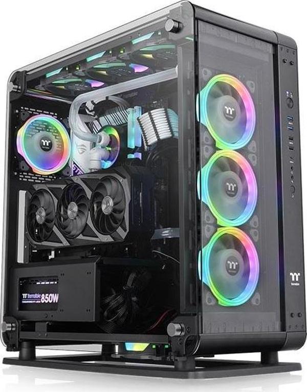 THERMALTAKE CORE P6 CA-1V2-00M1WN-00 Gaming E-ATX PC Kasası  - Image 1