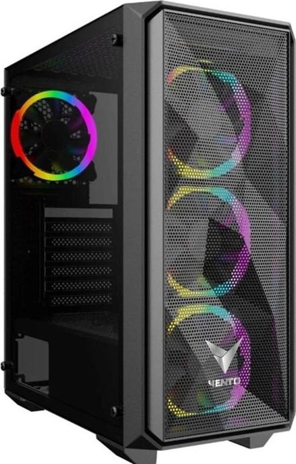 VENTO VG10F 650W Gaming Mid-Tower PC Kasası - Image 1