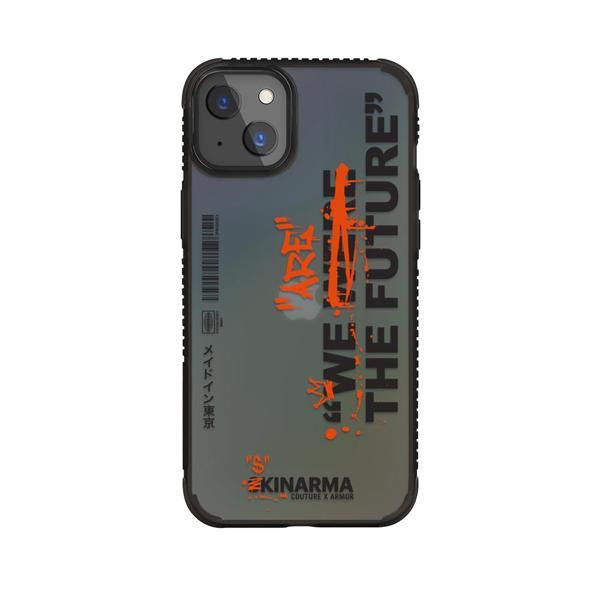 Skinarma İphone 13 Uyumlu Kılıf Desenli Airbag Tasarımlı Kyanseru Kapak Füme - Image 1