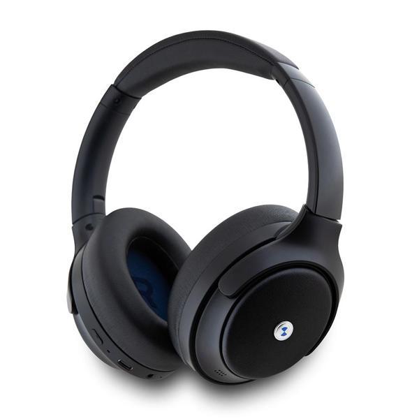 Bmw Orjinal Lisanslı Anc/Enc Özellikli Metal Logolu Kulak Üstü Bluetooth Kulaklık V5.3 Siyah - Image 1