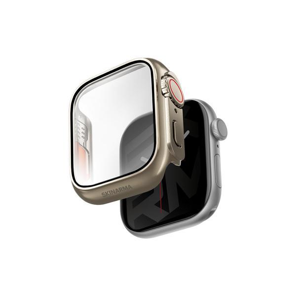 Skinarma Watch 42Mm Uyumlu Gado Pro Dijital Taç Korumalı Kasa Ve Ekran Koruyucu Titanyum - Image 1