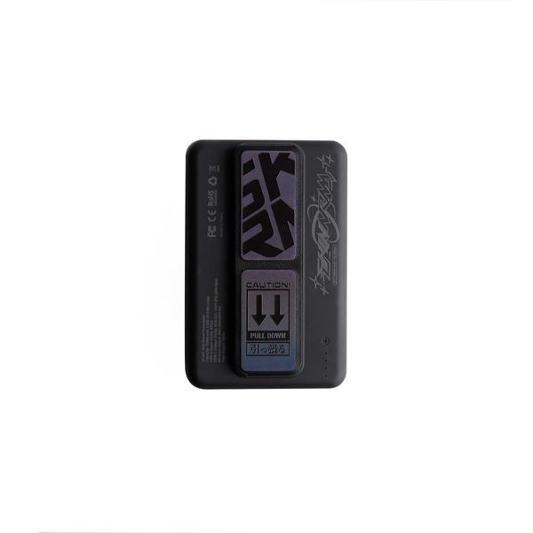 Skinarma Kira Kobai Holografik Tasarımlı Standlı Wireless Ve Pd Özellik Powerbank 20W 10000Mah Siyah - Image 1