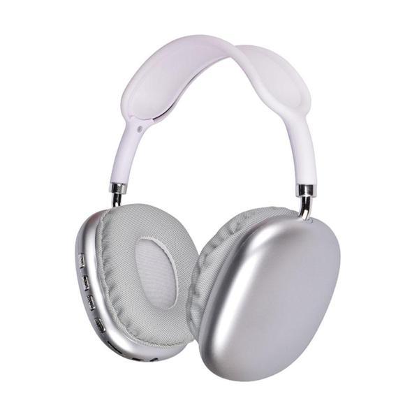 Lapas Lapas P10 Hi-Fi Ses Kalitesi Ayarlanabilir Ve Katlanabilir Kulak Üstü Bluetooth Kulaklık Gümüş - Image 1