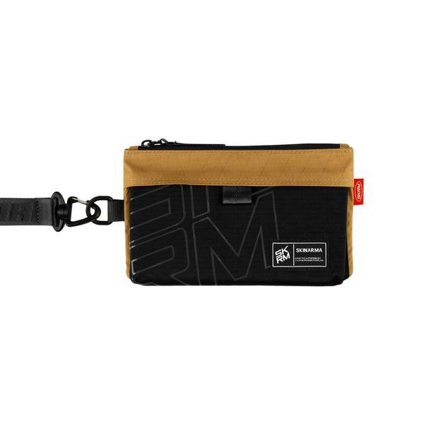 Skinarma Clutch Jager Boyun Askı Kayışlı Çapraz Vücut Çantası Kahverengi - Image 1