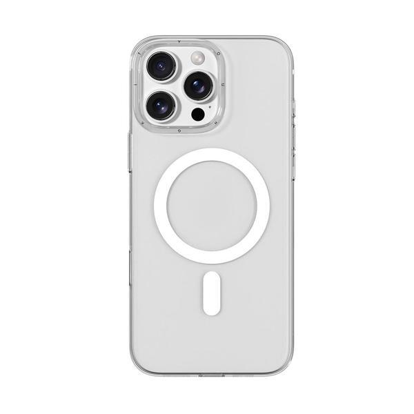 Youngkit İphone 16 Pro Max Kılıf M-Safe Şarj Özellikli Ice Serisi Kapak Şeffaf - Image 1
