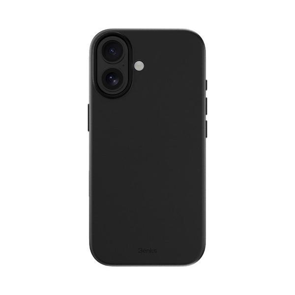 Benks İphone 17 Uyumlu Kılıf M-Safe Şarj Özellikli Vitapro Serisi Pu Deri Kapak Siyah - Image 1