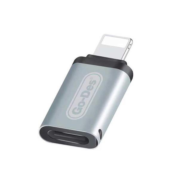 Go-Des Gd-Ct027 Type-C To Lightning Çevirici Siyah - Image 1