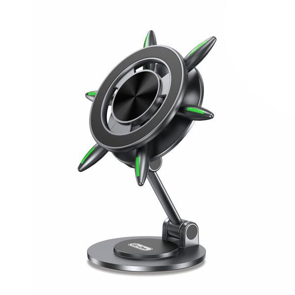 Go-Des Gd-Hd332 360 Derece Dönebilen Fosforlu Magnetik Metal Stand Siyah - Image 1