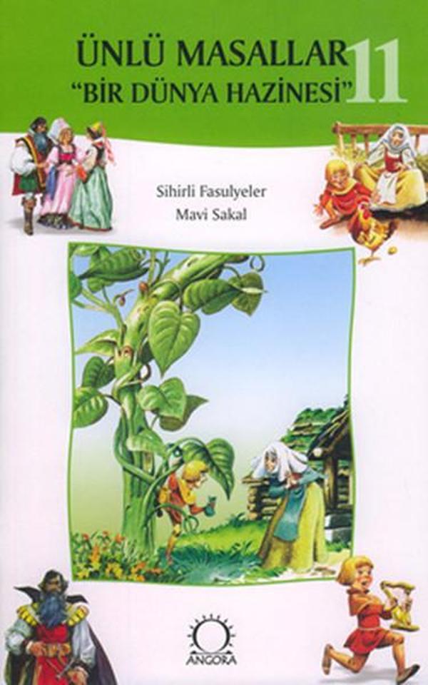 Ünlü Masallar 11 - Sihirli FasulyelerMavi Sakal - Angora Yayınevi - Image 1