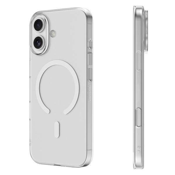 Youngkit İphone 17 Uyumlu Kılıf M-Safe Şarj Özellikli High Definition Serisi Kapak Şeffaf - Image 1