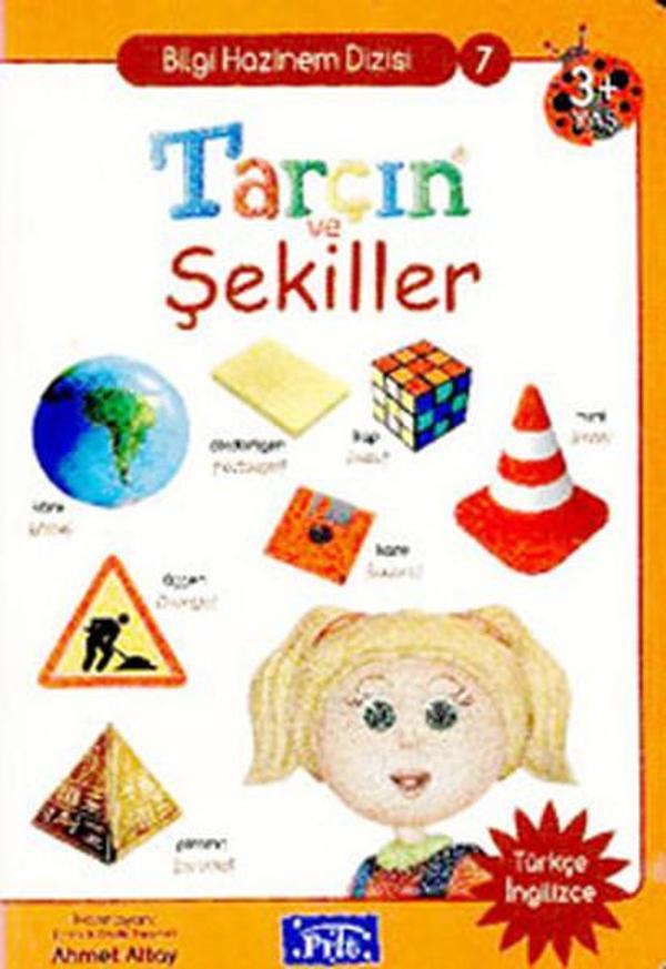 Bilgi Hazinem Dizisi-07: Tarçın ve Şekiller (Türkçe-İngilizce) - Parıltı Yayınları - Image 1