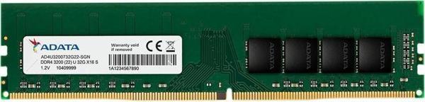 ADATA 16GB DDR4 3200MHZ CL16 PC RAM PREMIER AD4U320016G22-SGN  - Image 1