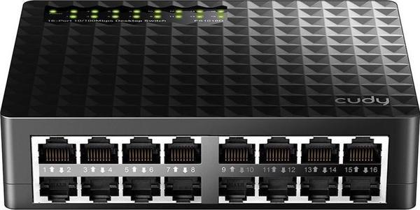 CUDY 16port FS1016D 10/100 Yönetilemez Switch - Image 1