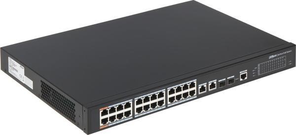 DAHUA 24port 240w FULL PoE PFS4226-24ET-240-V3 Gigabit 2xCombo SFP Yönetilebilir Swich - Image 1