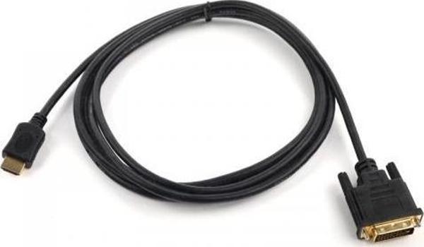 DARK 1.8metre DK-CB-DVIXHDMIL180 DVI-HDMI Çift Yönlü Görüntü Kablosu - Image 1