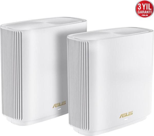 ASUS ZENWIFI AX XT8 6600mbps AX6600 Dual Band EV Ofis Tipi Gaming Router 2-li paket - Image 1