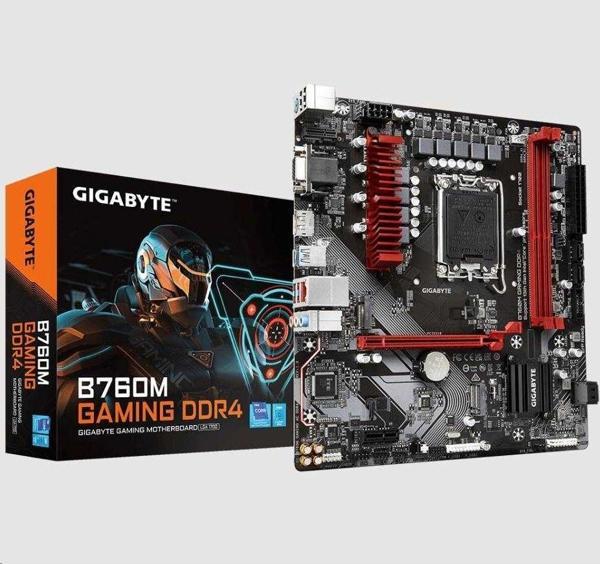 GIGABYTE B760M GAMING DDR4 HDMI-DP PCIE 4.0 1700p mATX - Image 1