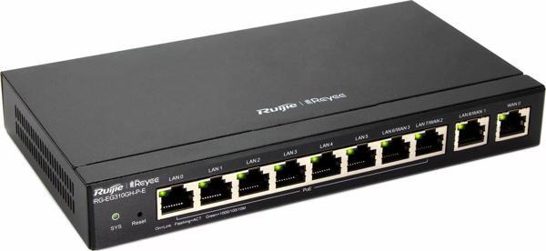 RUIJIE 10port RG-EG310GH-PE Bulut Yönetimli PoE VPN Router   - Image 1