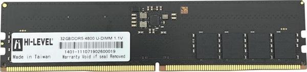 HI-LEVEL 32GB DDR5 4800MHZ CL40 PC RAM HLV-PC38400D5-32G - Image 1