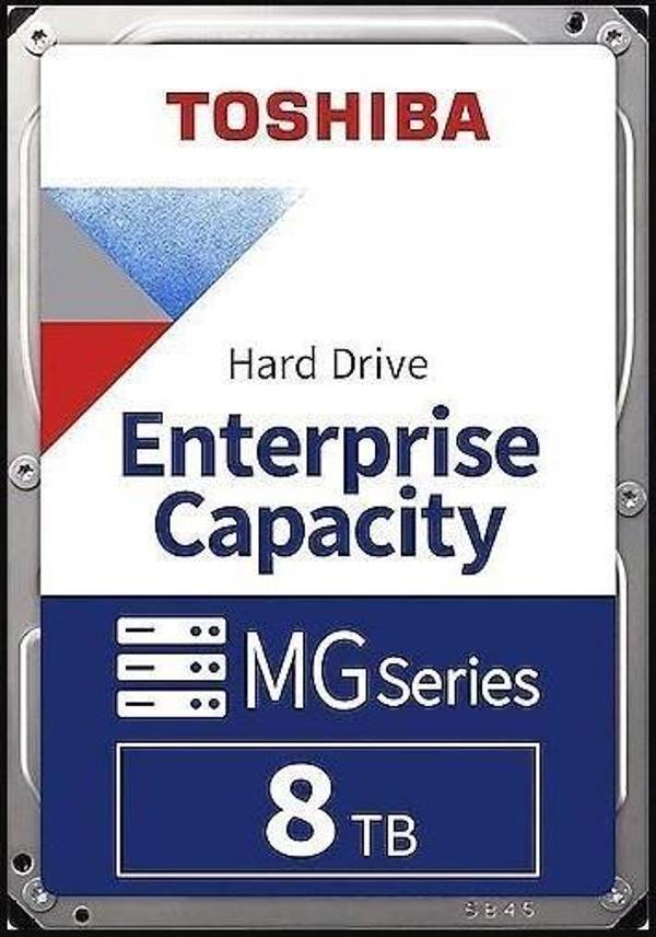 TOSHIBA 3.5" 8TB MG08 MG08ADA800E 7200 RPM 256MB SATA-3 ENTERPRISE - Image 1