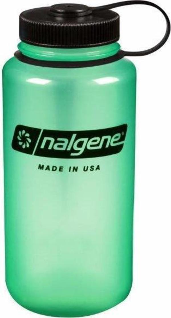 Nalgene 32oz WM Green Glow / Black Cap Tritan Suluk - Image 1