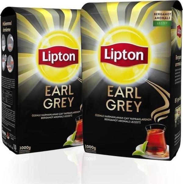 Lipton Earl Grey Dökme Çay 1000 gr X 2 Adet - Image 1
