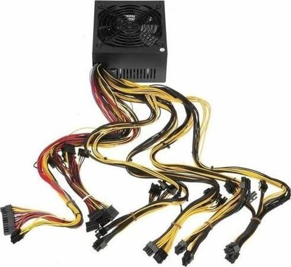 HIPORT 2000W 95+ BRONZE MX2000ATX 12cm Fanlı Power Supply Mining - Image 1