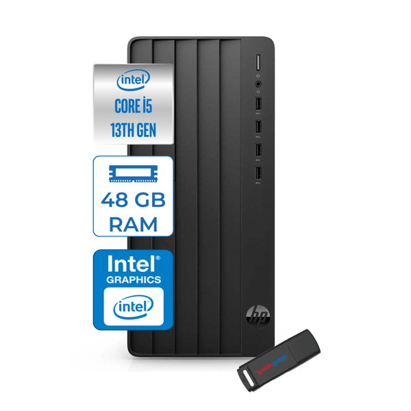 Hp 290 Pro G9 Intel I5-13400 48GB 256GB SSD Intel® UHD Graphics 730 Windows 11 Home Masaüstü Bilgisayar HPB6JD6ESH16+ZETTAUSBBELLEK - Image 1