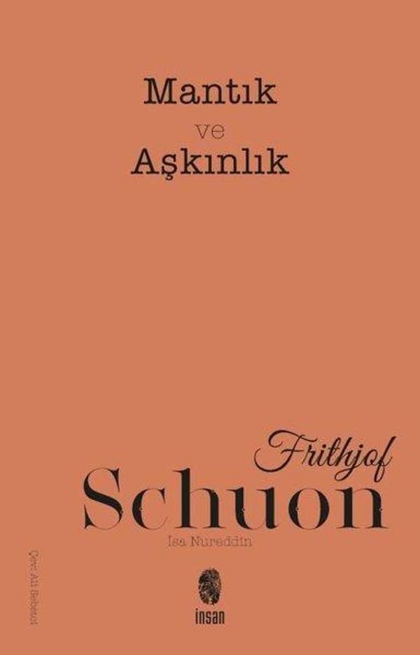 Mantık ve Aşkınlık - İnsan Yayınları - Image 1