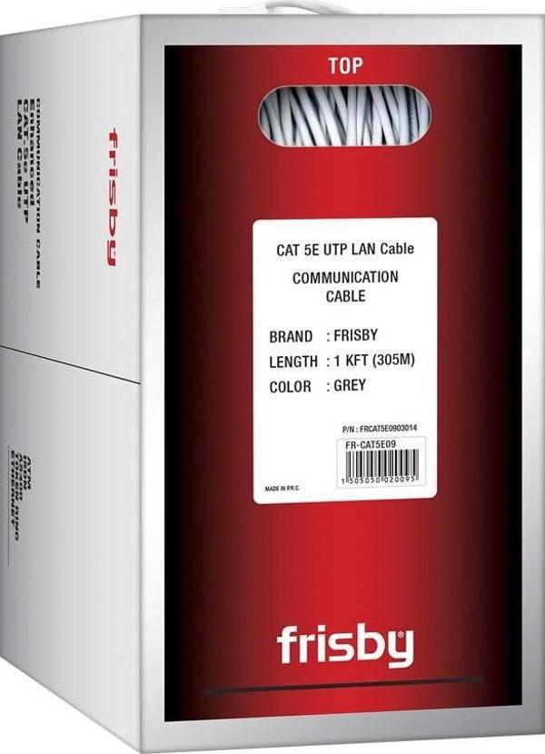 FRISBY CAT5 Utp 24AWG 305m Kablo CAT5E09 - Image 1
