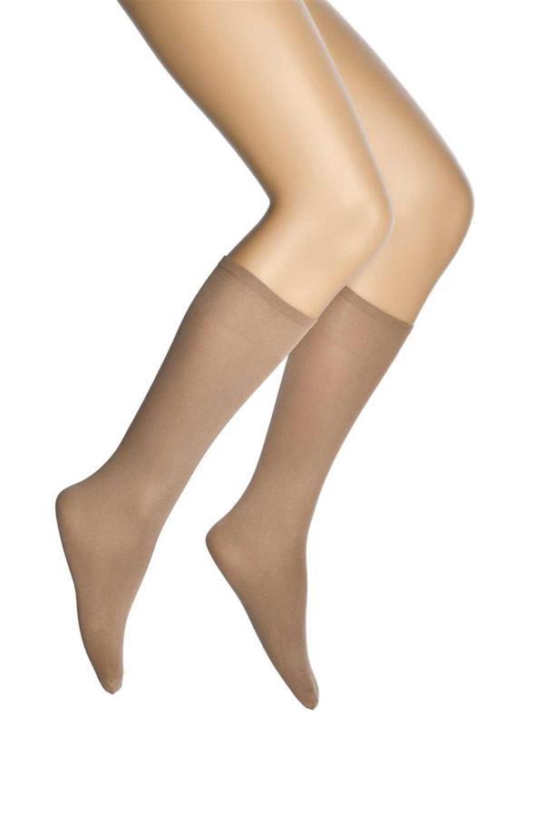 Mikro 70 Dizaltı Kadın Çorap Bronz 38 - Image 1