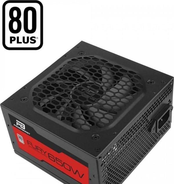 POWERBOOST 650W 80+ BST-ATX650WEU 12CM Fanlı Power Supply - Image 1