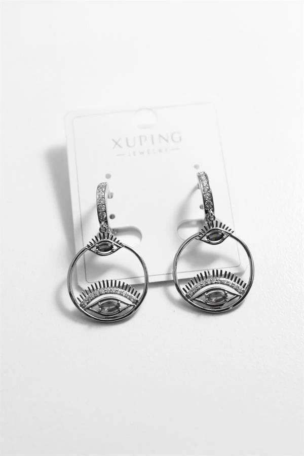 Göz Küpe - Siyah - Image 1