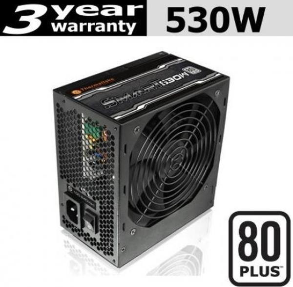 THERMALTAKE 530W SMARTPOWER  SP-530PCWEU 80+ 12CM FANLI POWER SUPPLY - Image 1
