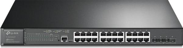 TP-LINK TL-SG3428XMP 24PORT GIGABIT 4PORT 10GBE YÖNETİLEBİLİR 384W POE SWITCH - Image 1