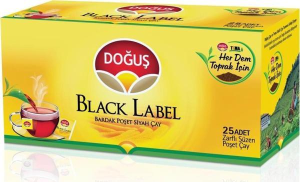 Doğuş Black Label Süzen Poşet Çay 25x2 gr - Image 1