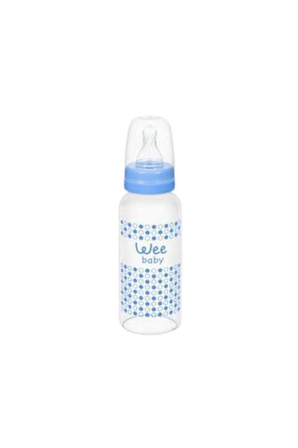Wee Baby Isıya Dayanıklı Cam Biberon 180Ml / Mavi - Image 1