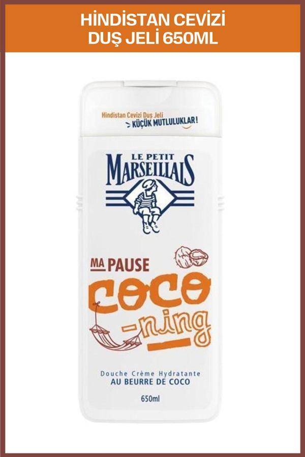 Le Petit Marseillais Bonheur Serisi Hindistan Cevizi Duş Jeli 650 Ml - Image 1